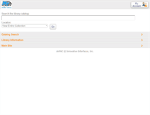 Tablet Screenshot of m.library2.mtsu.edu