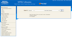 Desktop Screenshot of library2.mtsu.edu